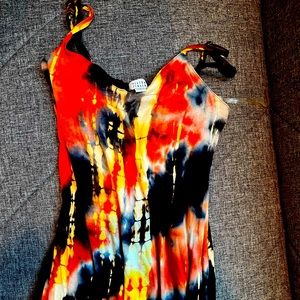 Peyton Jensen tie dye maxi